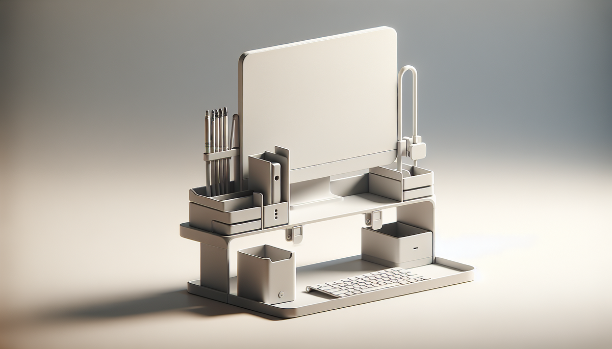 Entdecken Sie den besten minimalistischen Schreibtisch-Organizer