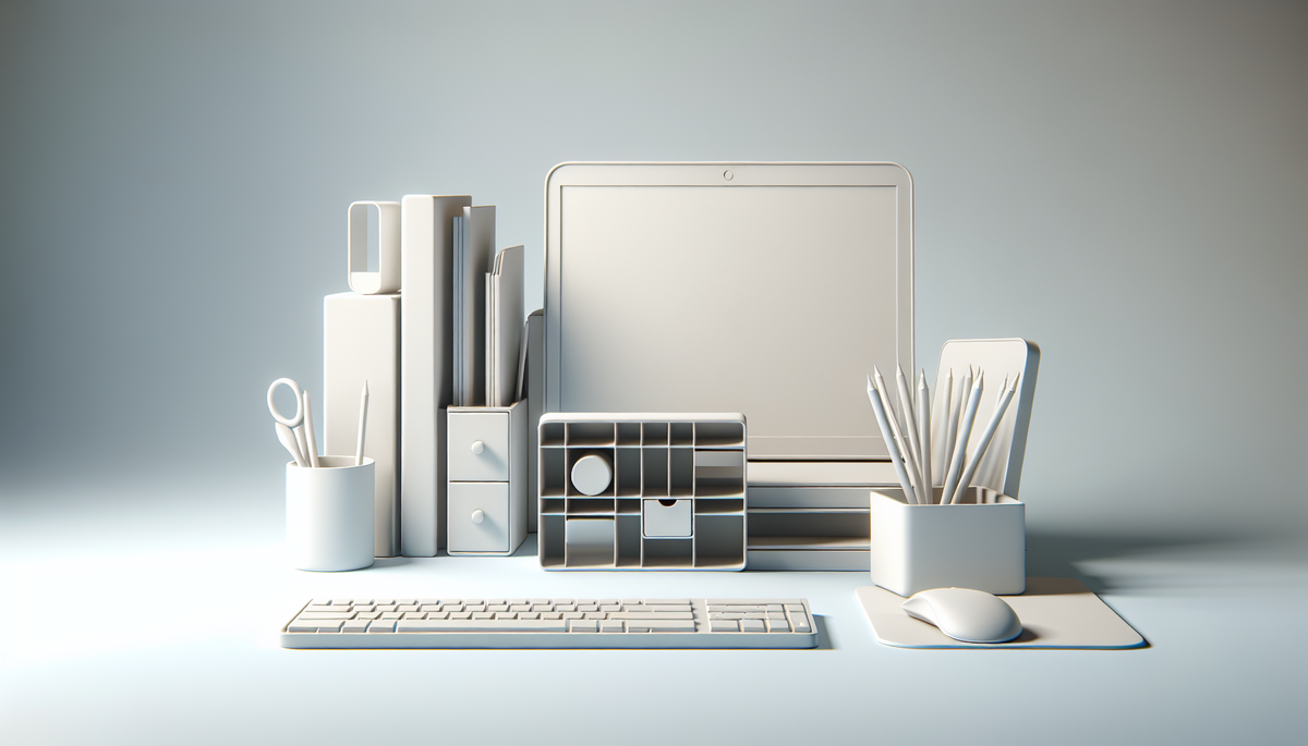 Découvrez le meilleur organisateur de bureau minimaliste en