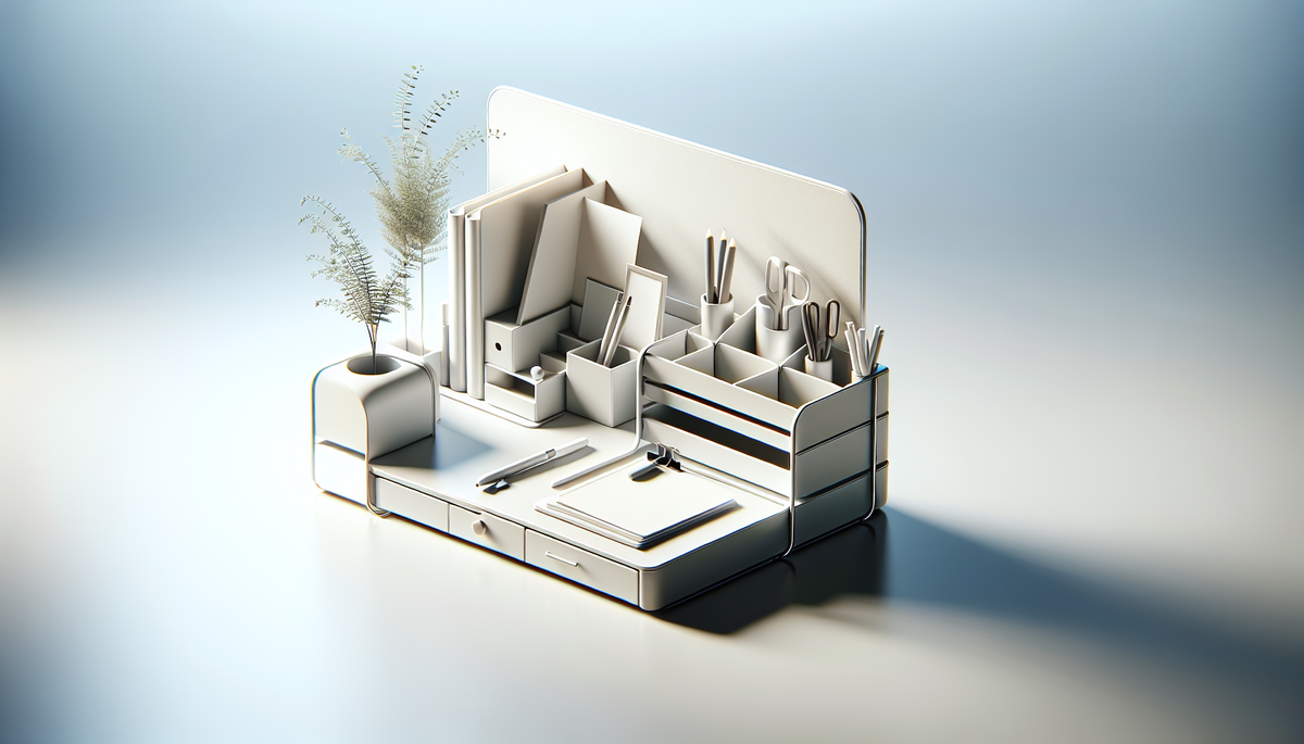 Découvrez le meilleur organisateur de bureau minimaliste en