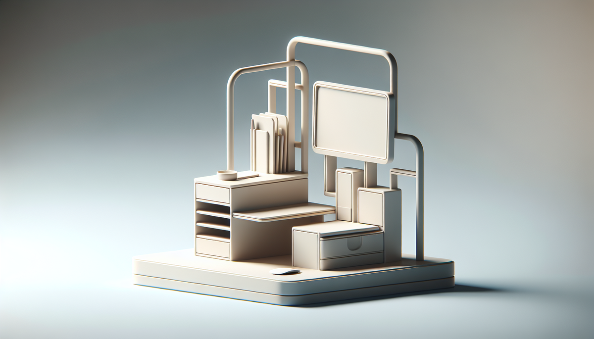 Entdecken Sie den besten minimalistischen Schreibtisch-Organizer