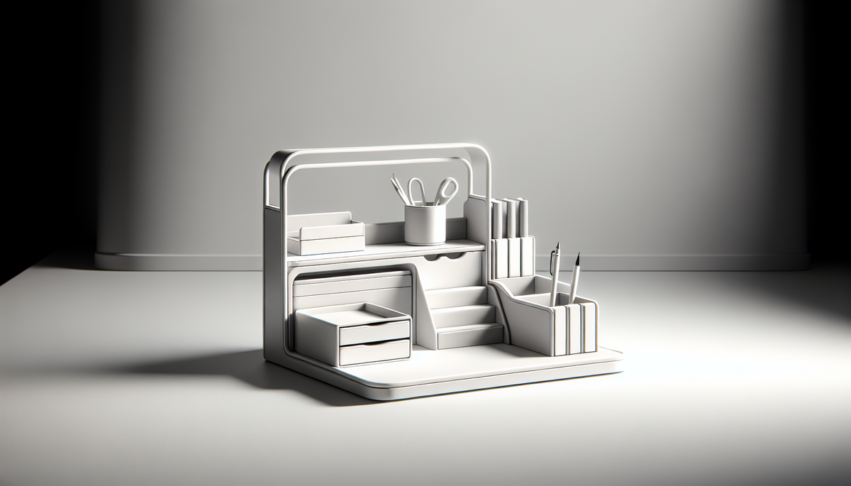 Entdecken Sie den besten minimalistischen Schreibtischorganizer in