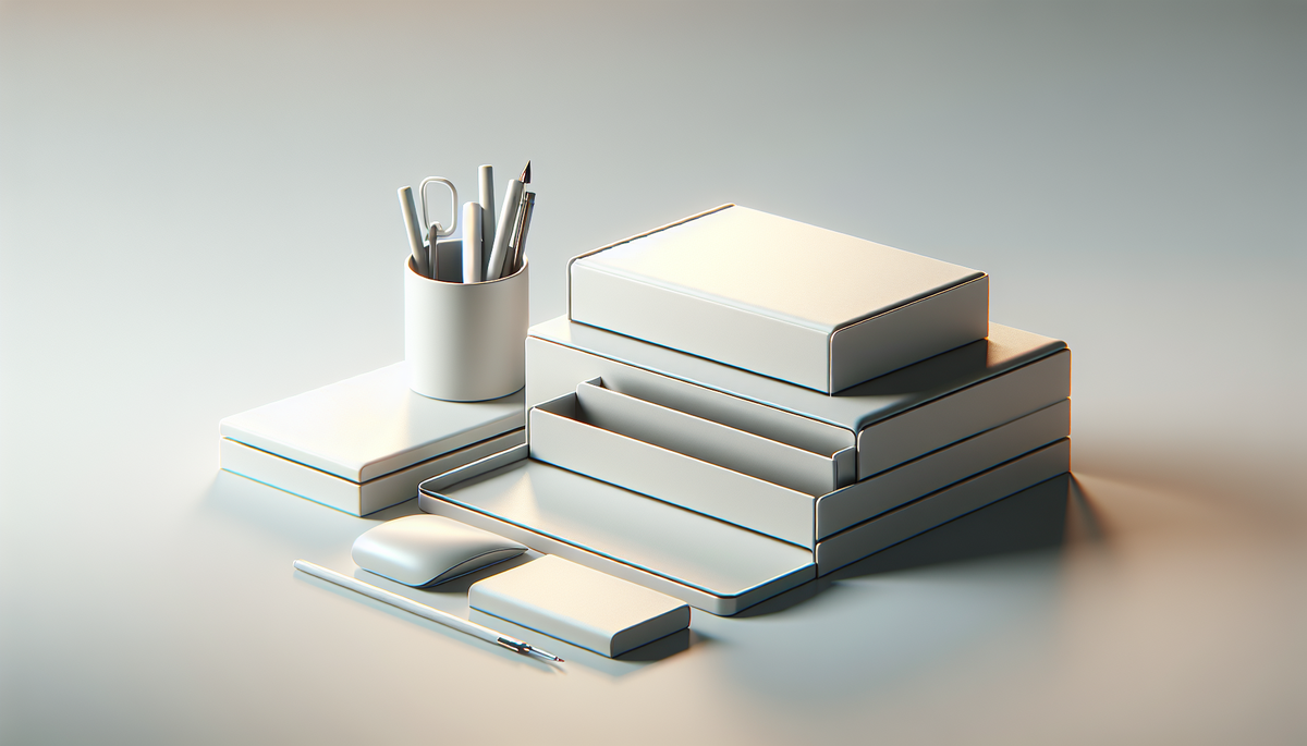 Entdecken Sie den besten minimalistischen Schreibtisch-Organizer