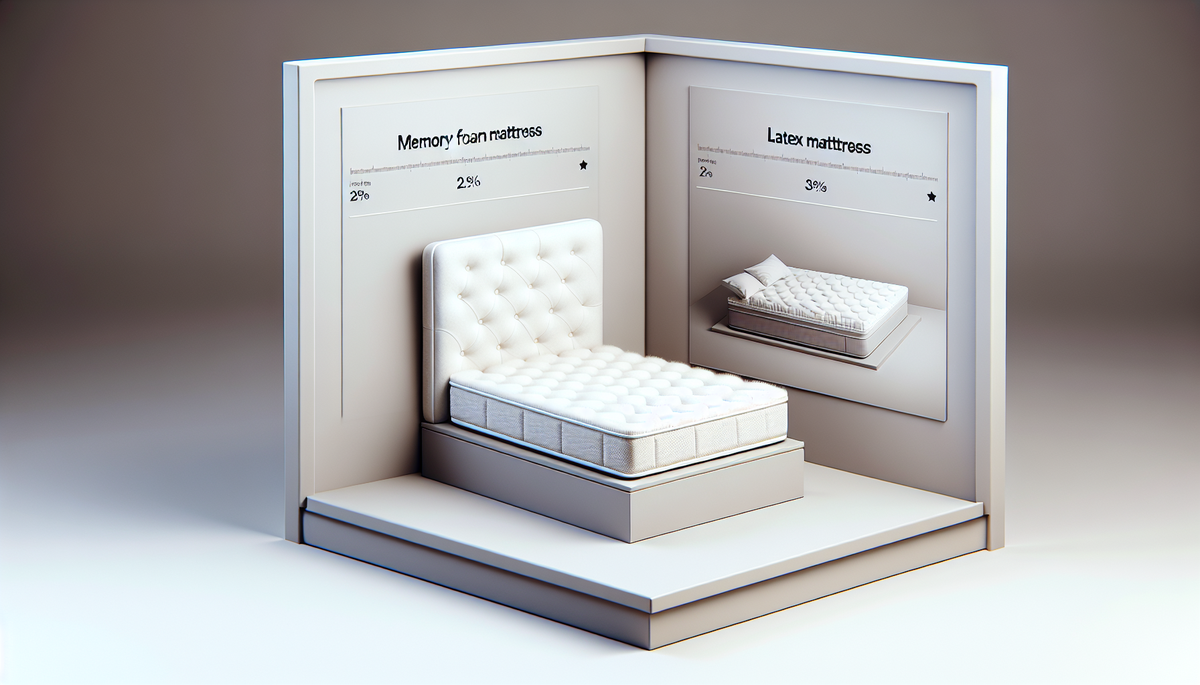 Vergleich: Memory-Schaum-Matratze vs. Latex, meine ehrliche Meinung