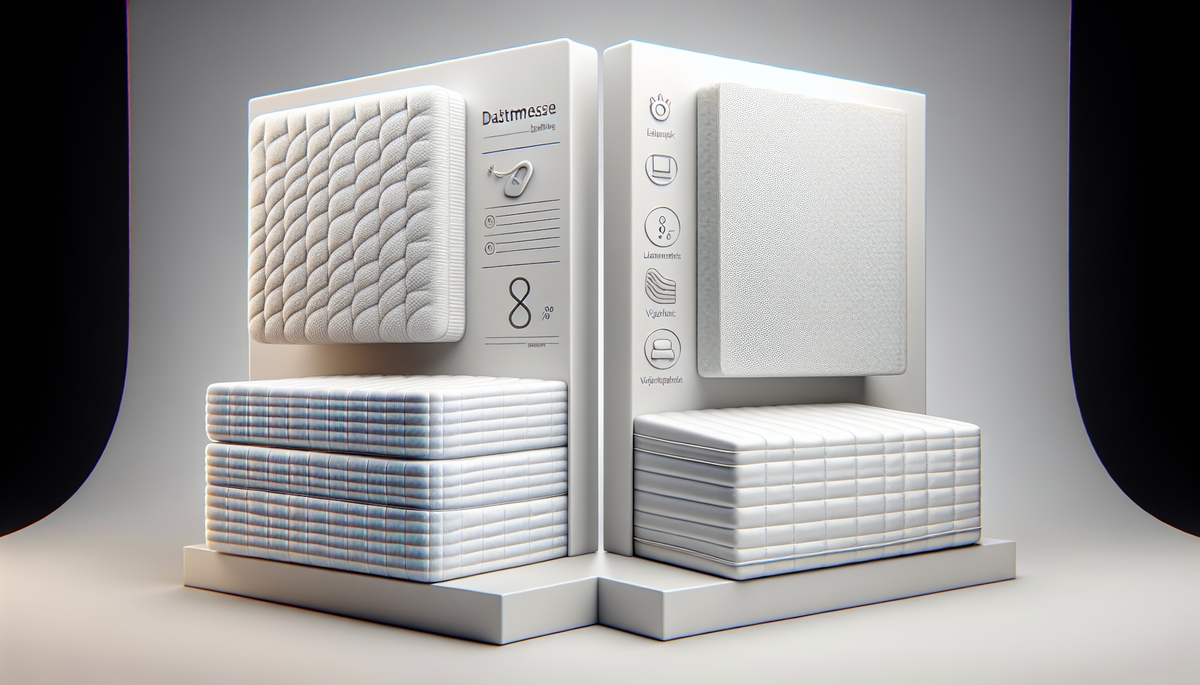 Comparativa: colchón viscoelástico vs látex, mi opinión honesta