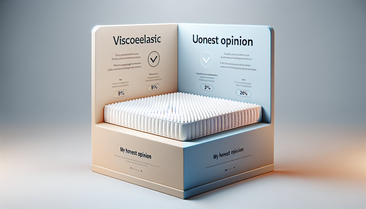 Comparativa: colchón viscoelástico vs látex, mi opinión honesta