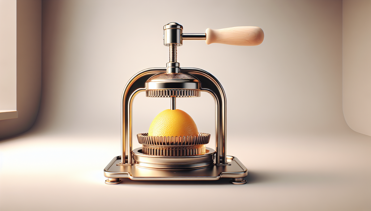 Entdecken Sie die Routine mit der manuellen Zitruspresse: 200 ml reiner Saft