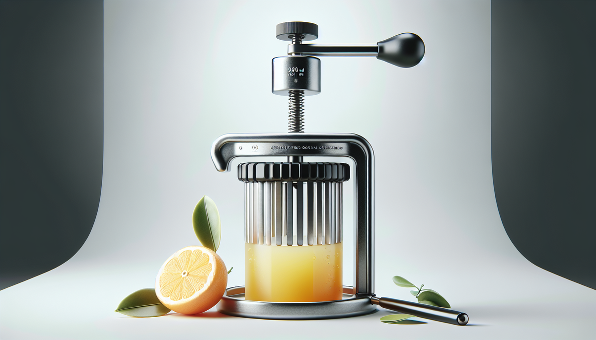 Scopri la routine con la spremiagrumi manuale: 200 ml di succo puro