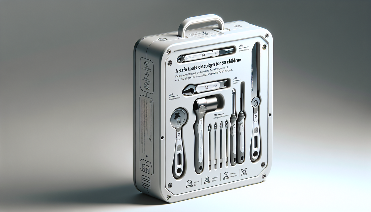 Set di utensili sicuri per bambini: zero incidenti in 30 giorni