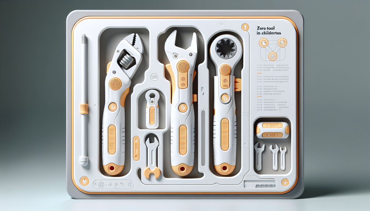 Set d’outils sécurisés pour enfants : zéro accident en 30 jours