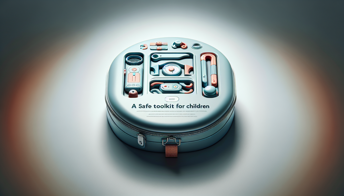 Set d’outils sécurisés pour enfants : zéro accident en 30 jours