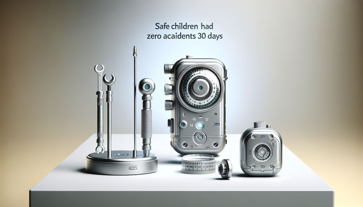 Set di strumenti sicuri per bambini: zero incidenti in 30 giorni