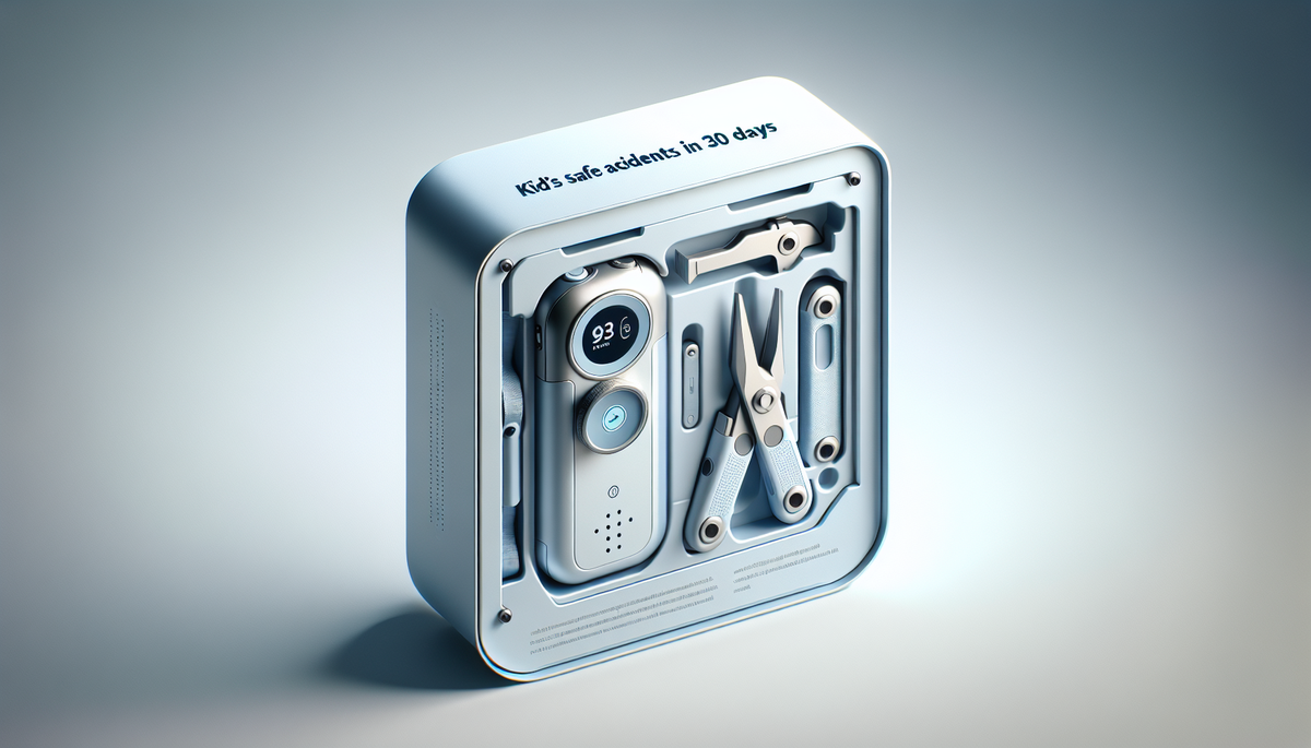 Set d’outils sécurisés pour enfants : zéro accident en 30 jours