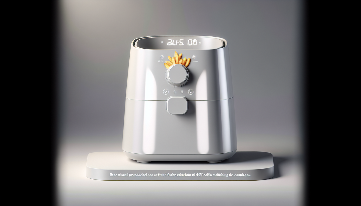 Depuis que j’ai intégré une friteuse sans huile, j’ai réduit de 40% mes calories frites en 6 semaines