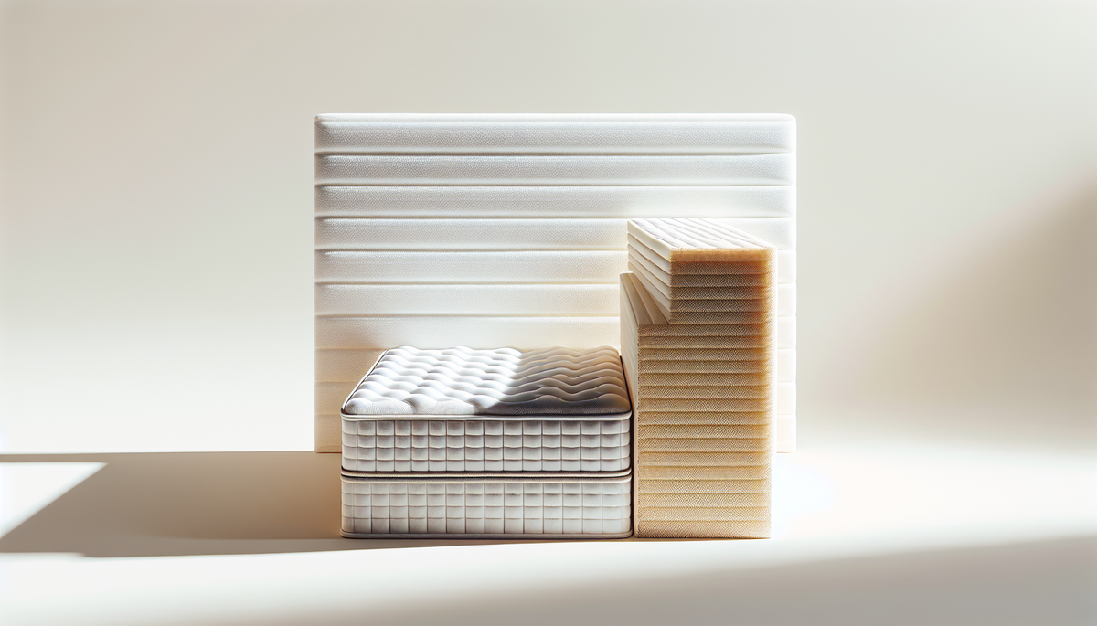 Comparatif : matelas à mémoire de forme vs latex, mon avis honnête