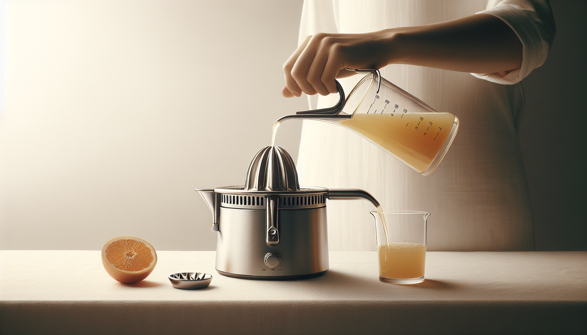 Descubre mi rutina de exprimidor manual de cítricos: 200 ml de zumo puro