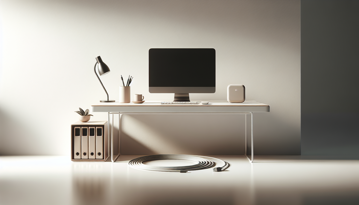 Meilleur organiseur de câbles de bureau pour un espace de travail épuré