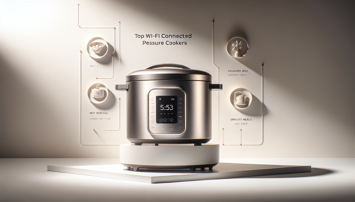 Top 5 des autocuiseurs connectés WiFi pour des repas intelligents