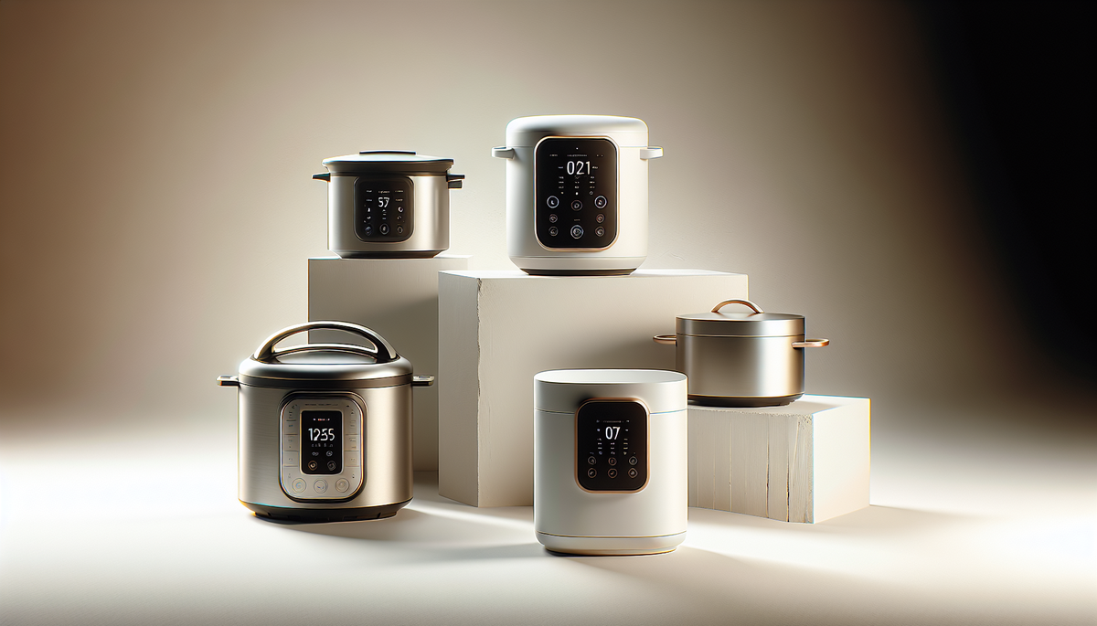 Top 5 des autocuiseurs connectés WiFi pour des repas intelligents