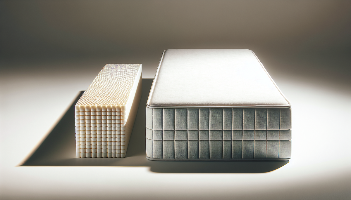 Comparatif : matelas à mémoire de forme vs latex, mon avis honnête