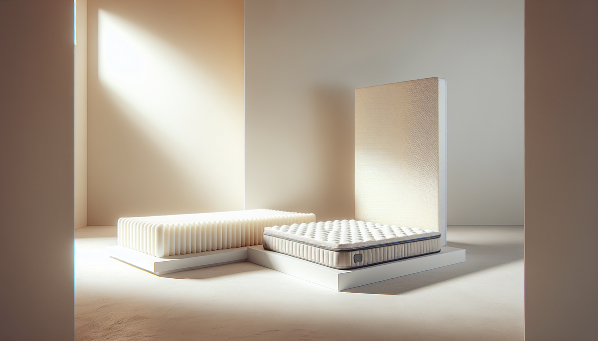 Comparatif : matelas à mémoire de forme vs latex, mon avis honnête