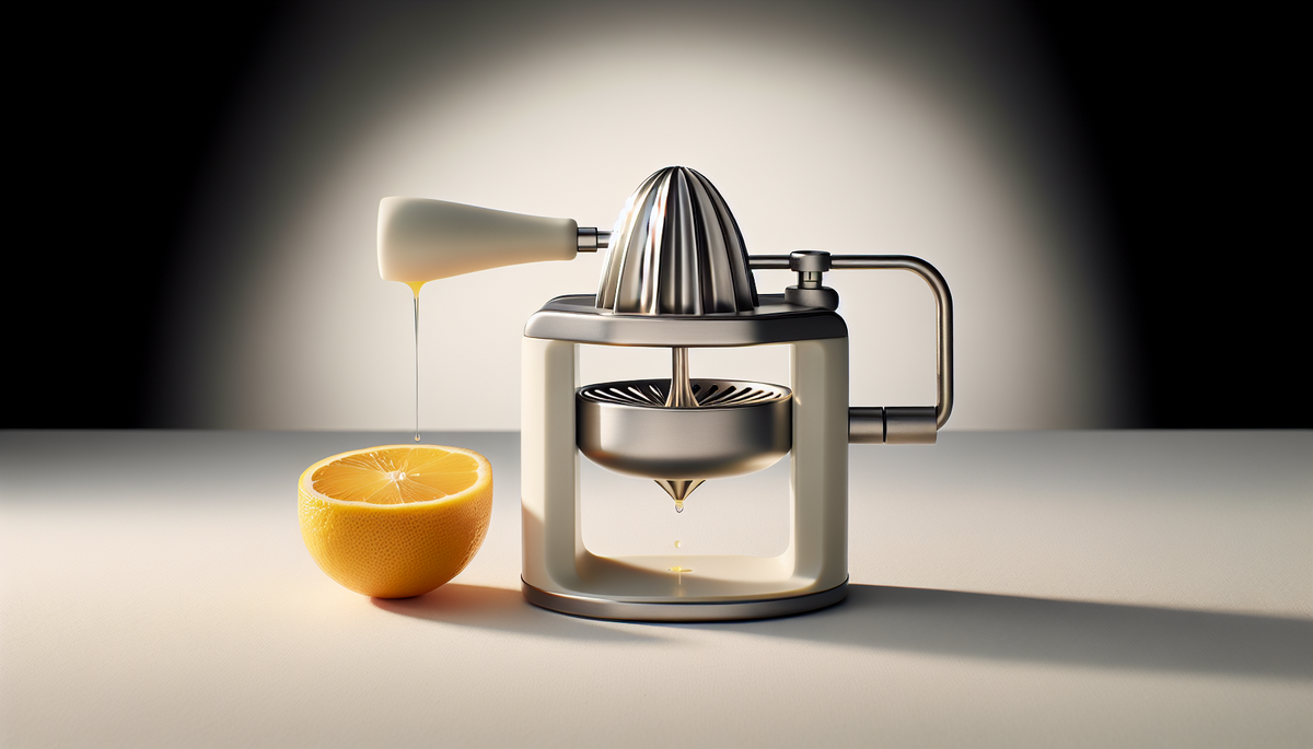 Spremiagrumi manuale: 200 ml di succo puro in pochi minuti