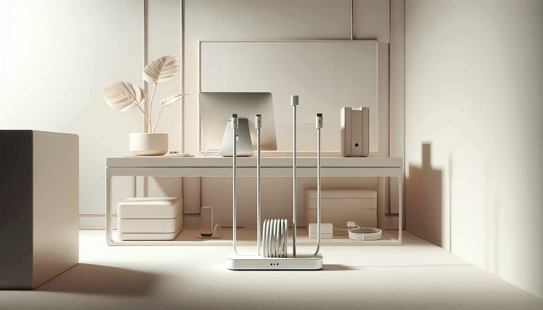 Mejor organizador de cables de escritorio para un espacio de trabajo limpio