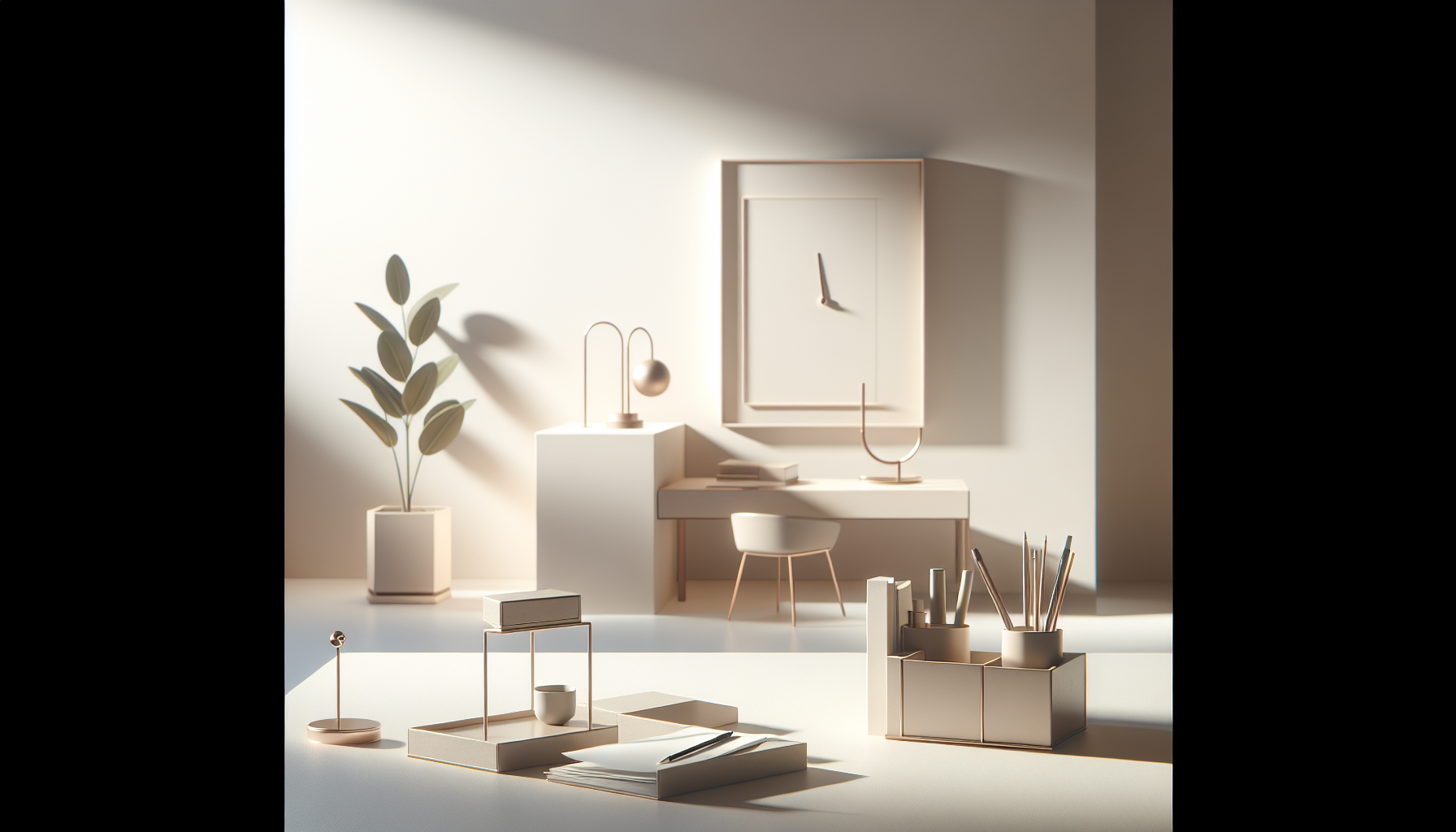 Entdecken Sie den besten minimalistischen Schreibtisch-Organizer