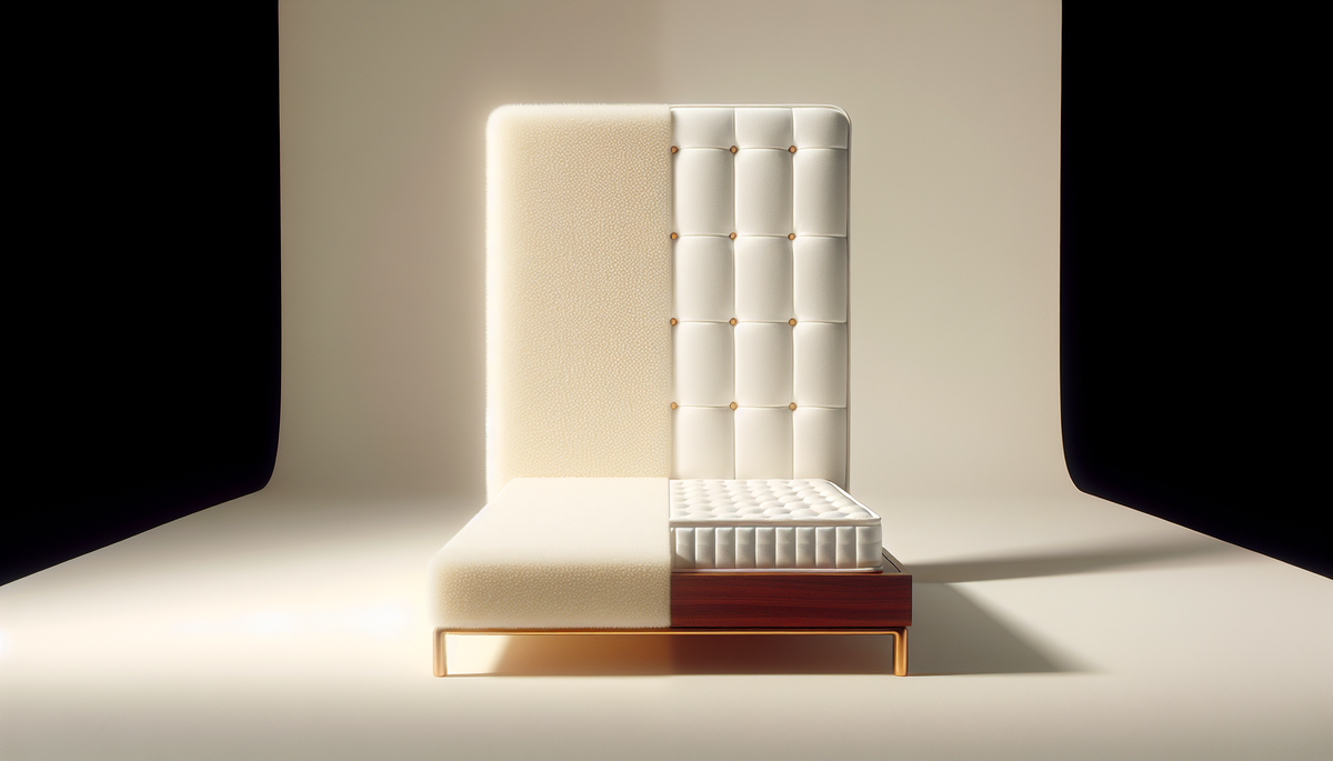 Comparatif : matelas à mémoire de forme vs latex, mon avis honnête