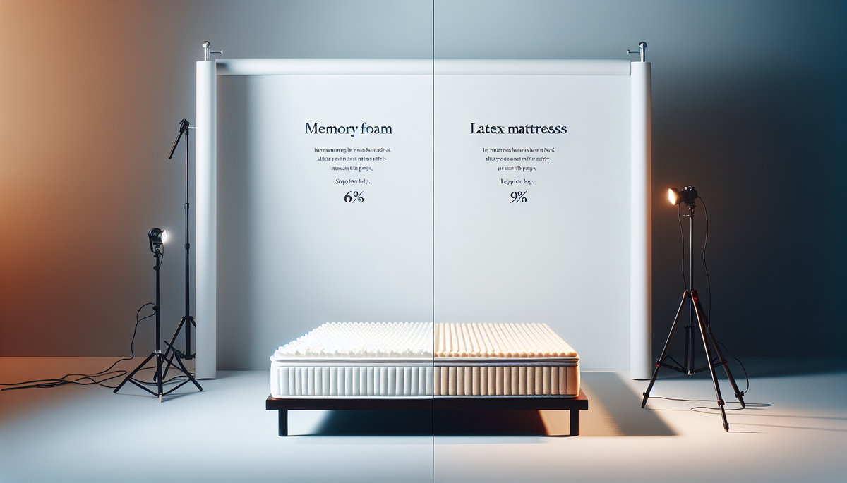 Comparison: memory foam mattress vs latex, my honest opinion