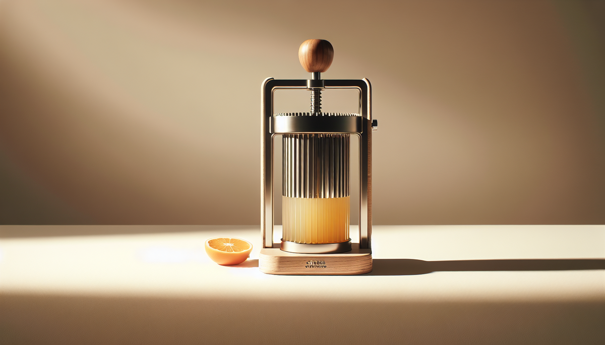 Découvrez la routine avec la presse à agrumes manuelle : 200 ml de jus pur