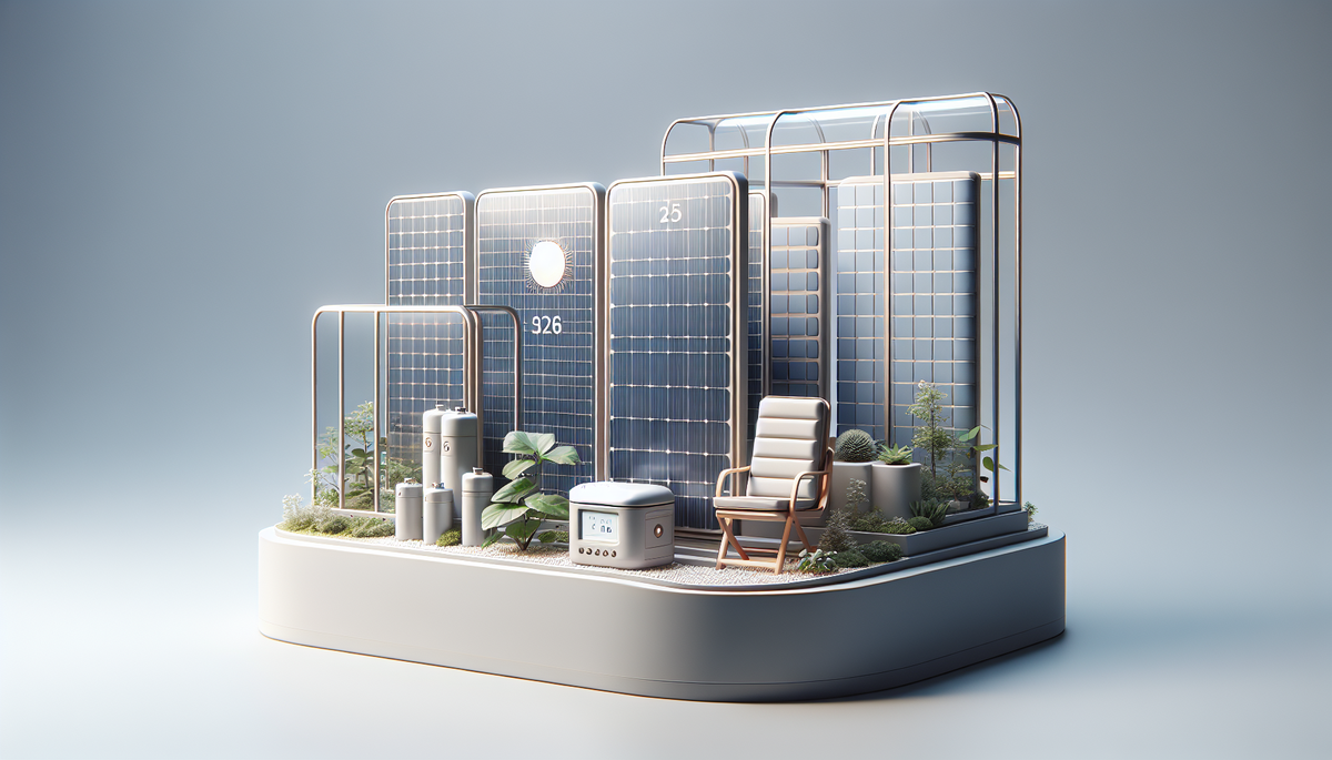 Top 5 panneaux solaires pour recharger vos batteries