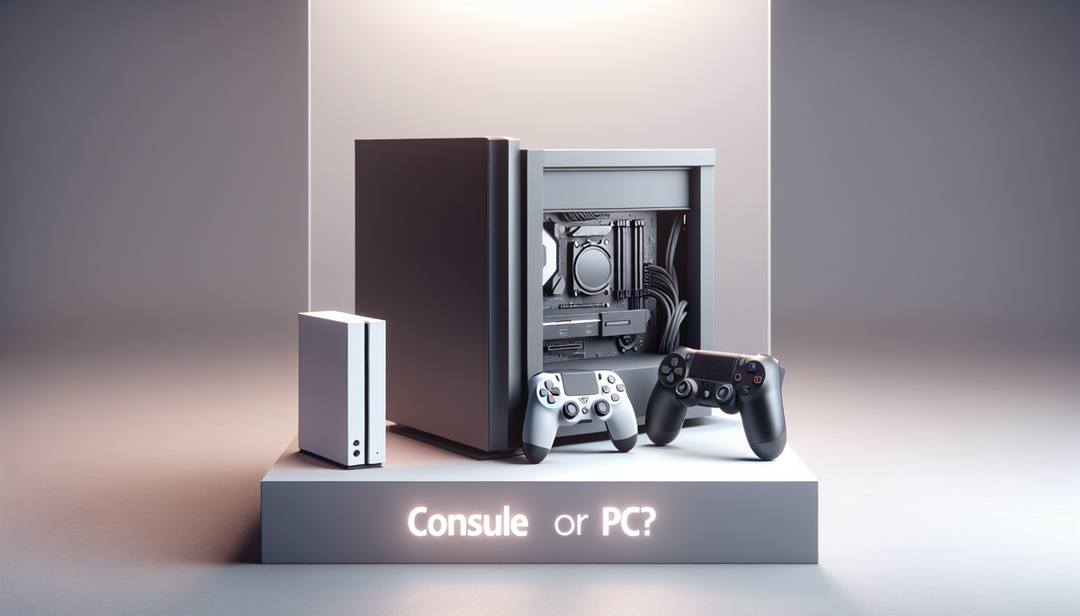 Console de jeux ou PC gaming : Quel choix privilégier ?