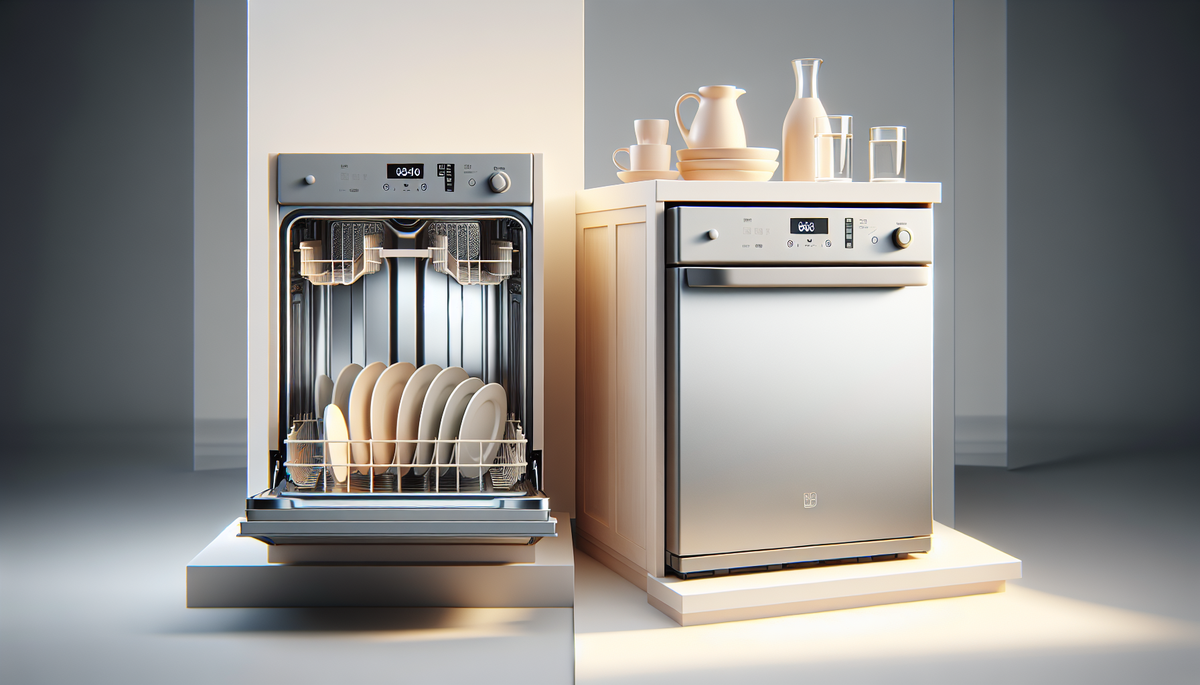 Lave-vaisselle intégré vs portable : Guide comparatif ultime