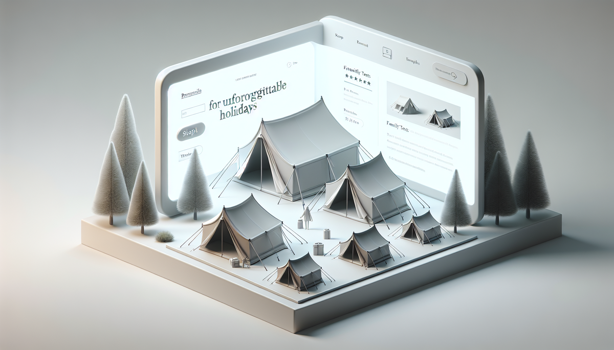 Top 5 Family Tents for Unforgettable Holidays