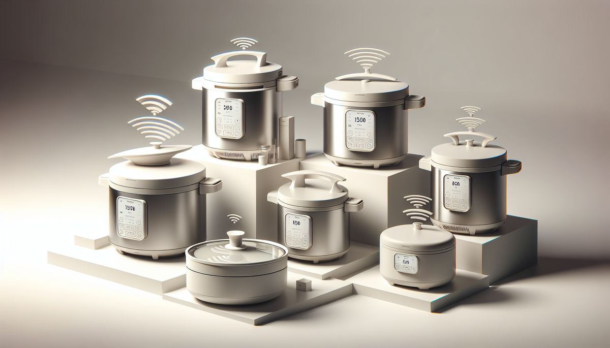 Top 5 autocuiseurs Wi‑Fi intelligents pour des repas malins