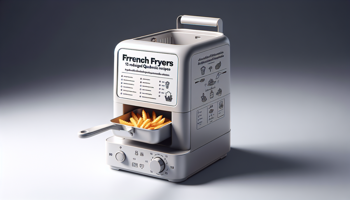 15 recettes québécoises revisitées en friteuse sans huile