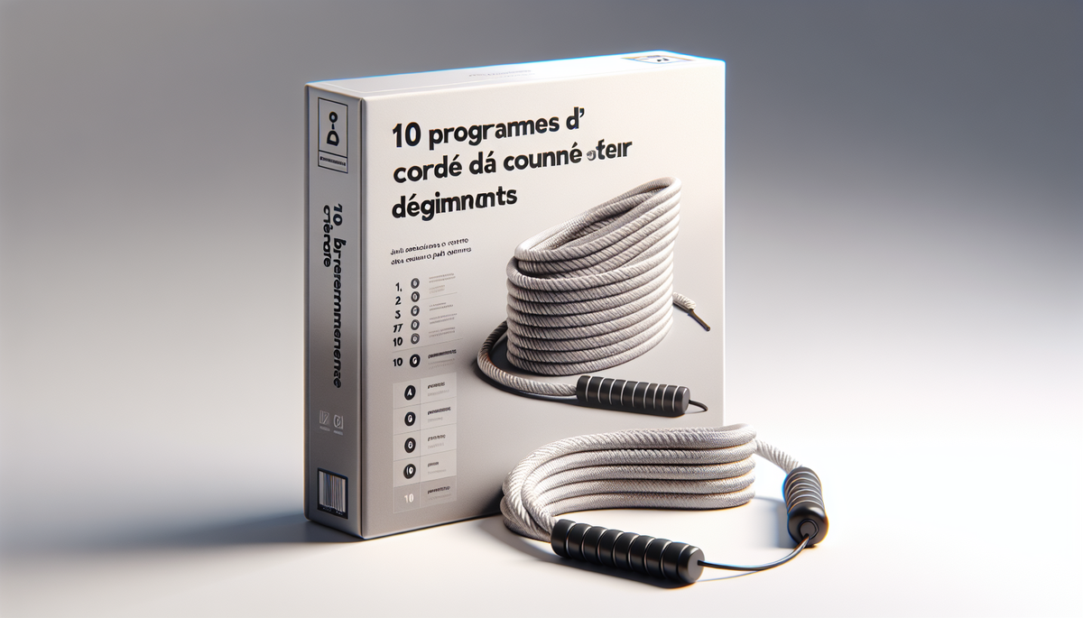 10 Programmes d&rsquo;Entraînement Corde à Courir pour Débutants