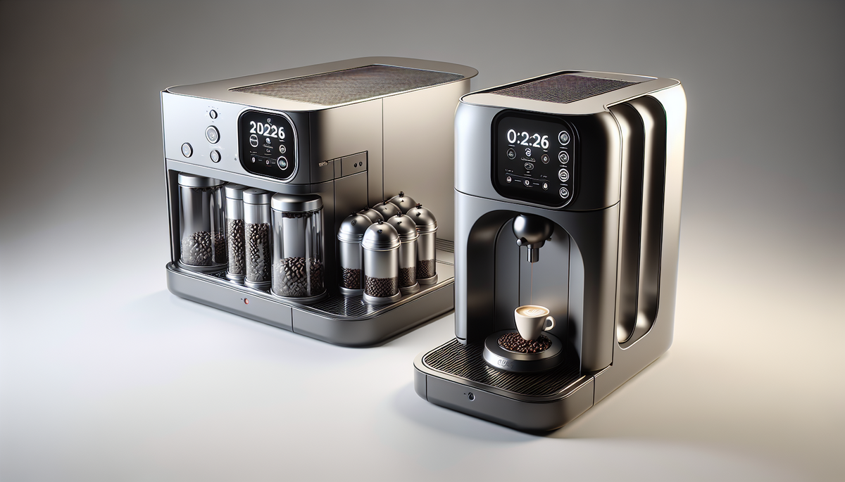 Machine à café à capsules vs à grain : choix 2026