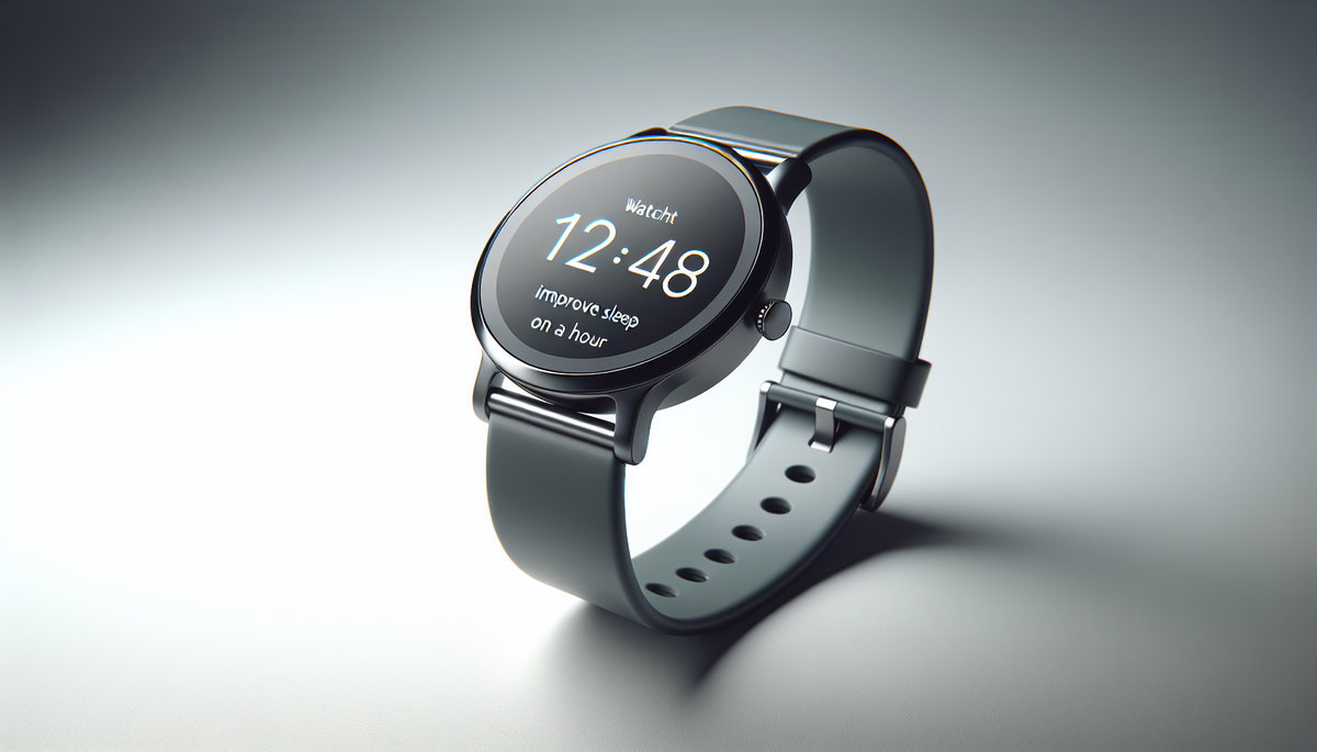 Improve Your Sleep with Your Smartwatch: 1 Extra Hour