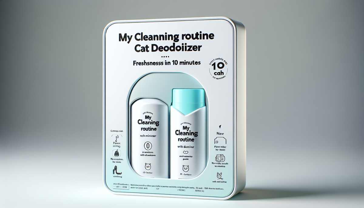 Ma Routine de Nettoyage avec Désodorisant pour Chats : Fraîcheur en 10 Minutes