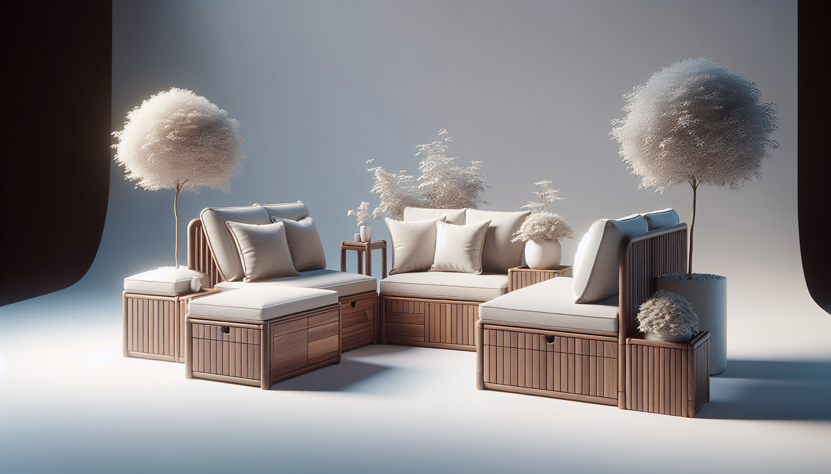 Top 5 des bancs de jardin avec rangement pour coussins : confort et style