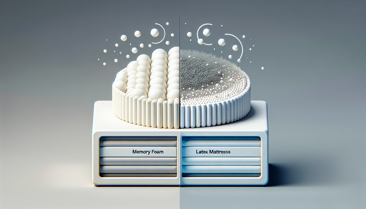 Comparatif Matelas à Mémoire de Forme vs Latex : Mon Avis Honnête
