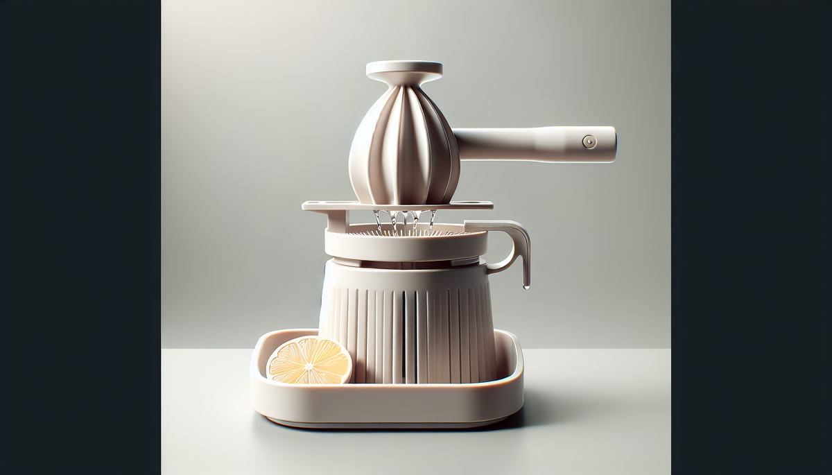 Entdecke die Routine mit der manuellen Zitruspresse: 200 ml purer Saft