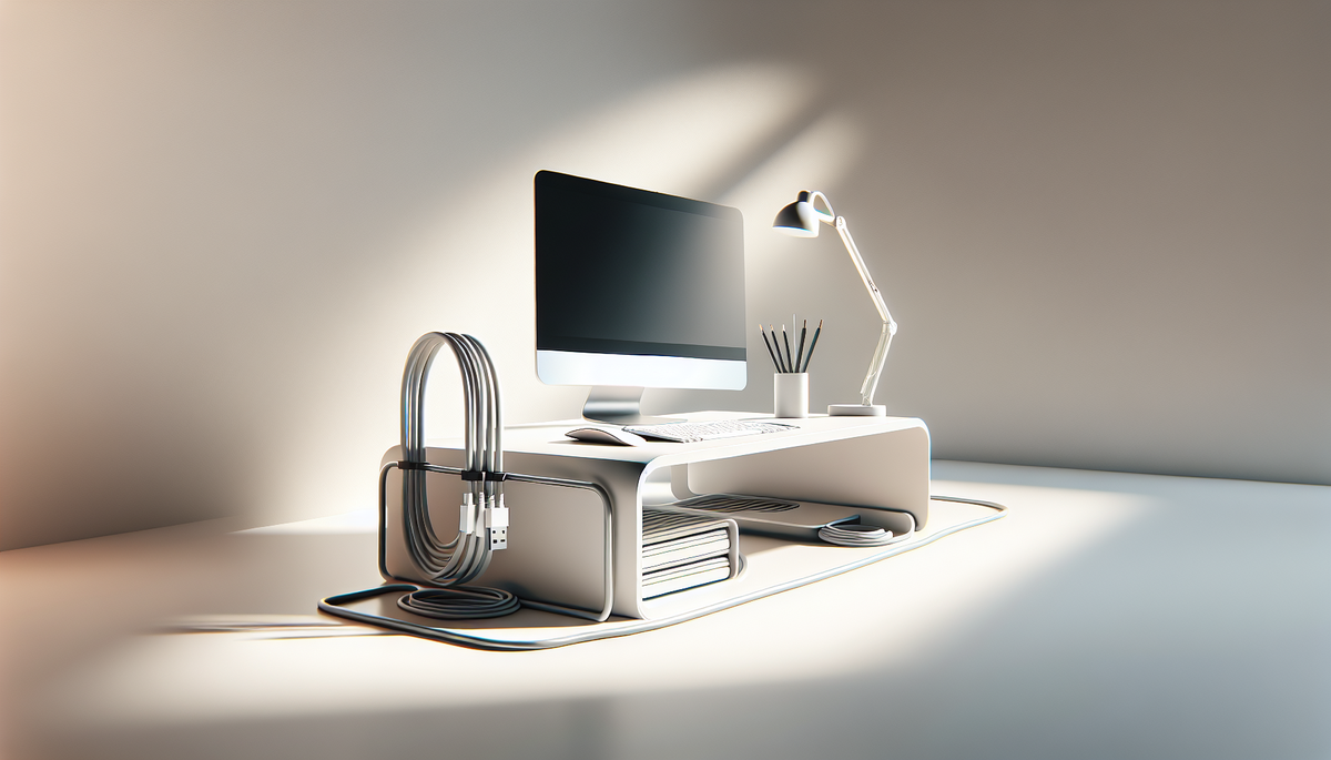 Meilleur organiseur de câbles de bureau pour un espace de travail épuré