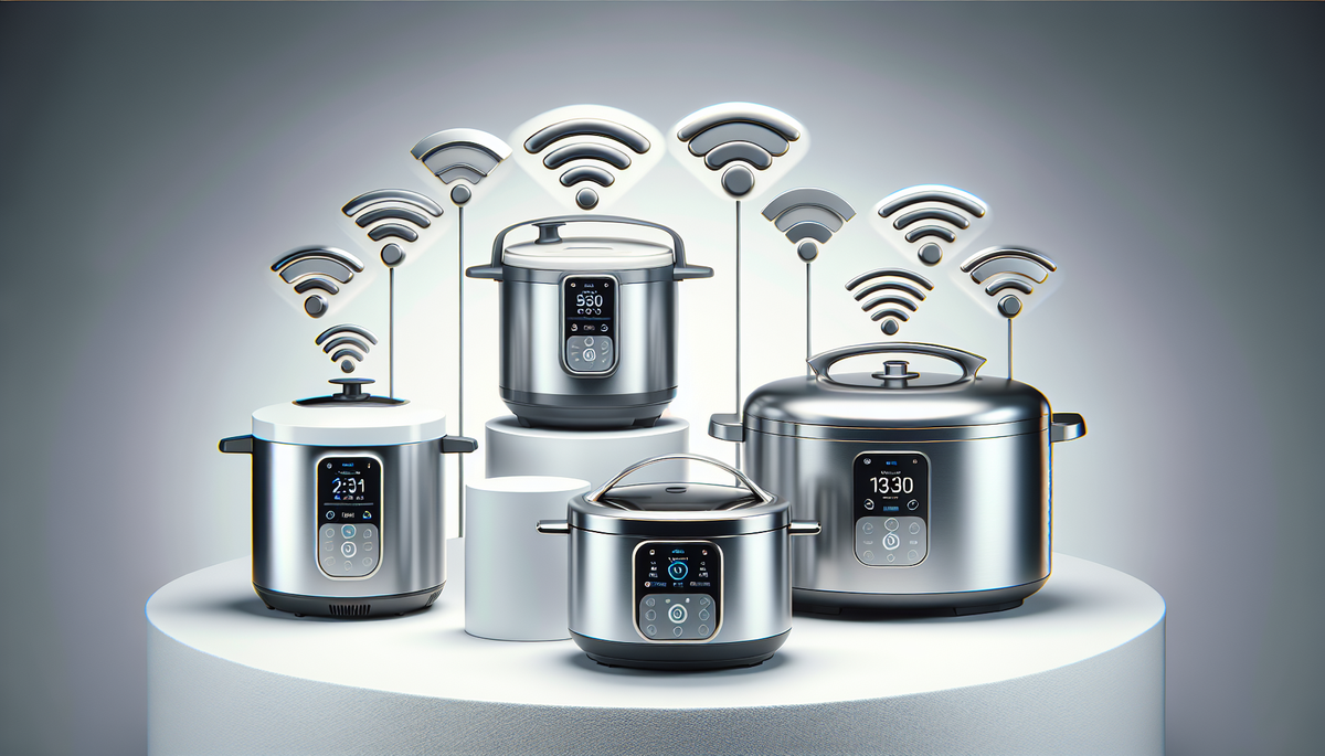 Top 5 des autocuiseurs connectés WiFi pour des repas intelligents
