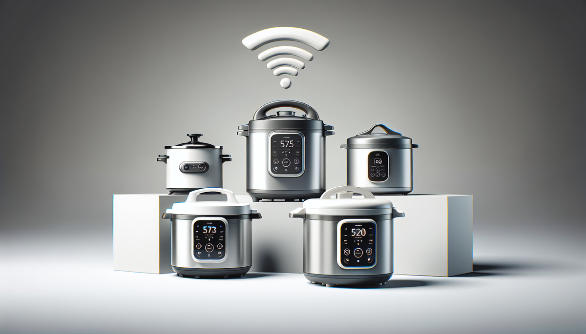 Top 5 des autocuiseurs connectés WiFi pour des repas intelligents