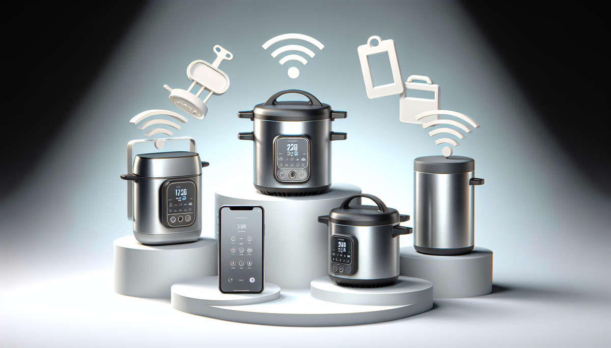 Top 5 des autocuiseurs connectés WiFi pour des repas intelligents