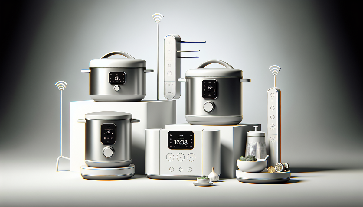 Top 5 des autocuiseurs connectés WiFi pour des repas intelligents