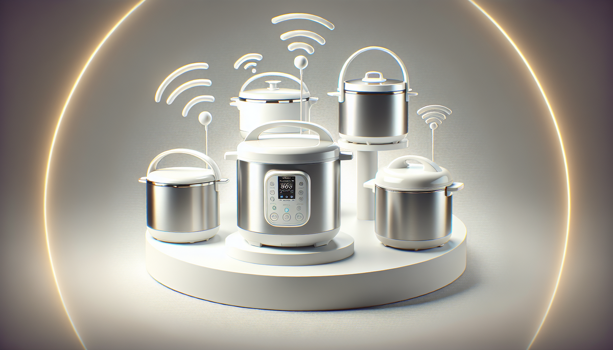 Top 5 des autocuiseurs connectés WiFi pour des repas intelligents