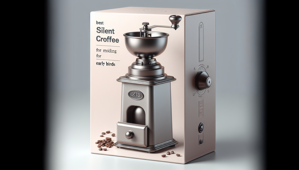 Mejor molinillo de café silencioso para los madrugadores